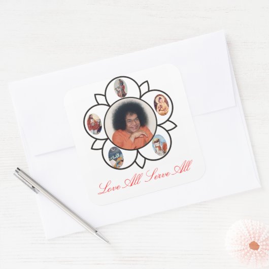 Sathya Sai Baba Sticker (Envelop)