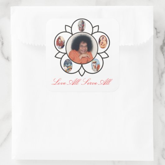 Sathya Sai Baba Sticker (Tas)