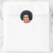 Sathya Sai Baba Sticker rond (Tas)
