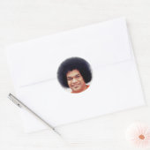 Sathya Sai Baba Sticker rond (Envelop)