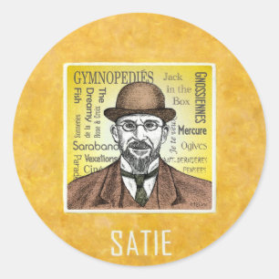 Satie Ronde Sticker