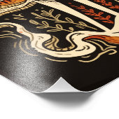 Satijn fotopapier Gemini Hemelse Dierenriem Foto Afdruk (Hoek)