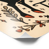 Satijn fotopapier Stier Hemelse Dierenriem Foto Afdruk (Hoek)