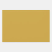 Satijn Glanzend Goud Effen Kleur Inpakpapier Vel (Voorkant 2)