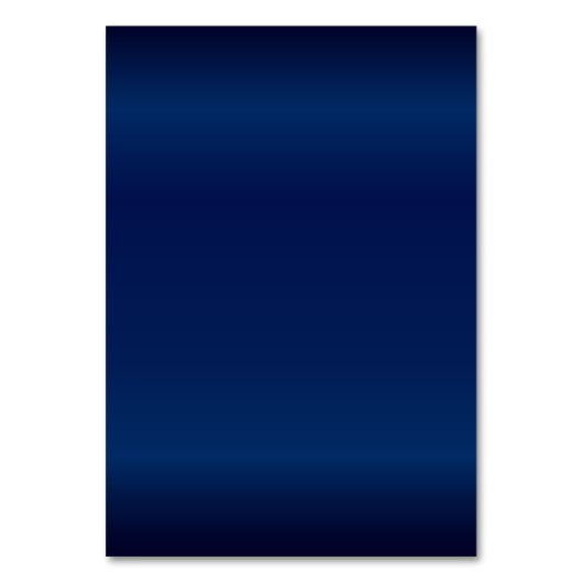 Satijn Navy Blauw en Goud Confetti Stippen Plaats  Kaart (Achterkant)