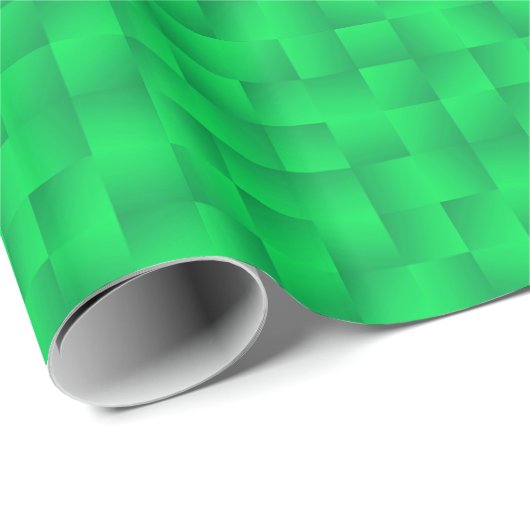 Satijnen linten - Smaragdgroen Cadeaupapier (Rol Hoek)