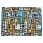 Satijnen quilt binder groot cadeauzakje (Achterkant)