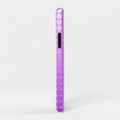 Satijnen stippen - tinten orchidee Case-Mate iPhone case (Achterkant/rechts)