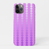 Satijnen stippen - tinten orchidee Case-Mate iPhone case (Achterkant)