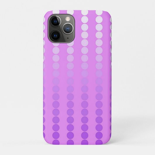 Satijnen stippen - tinten orchidee Case-Mate iPhone case (Achterkant)