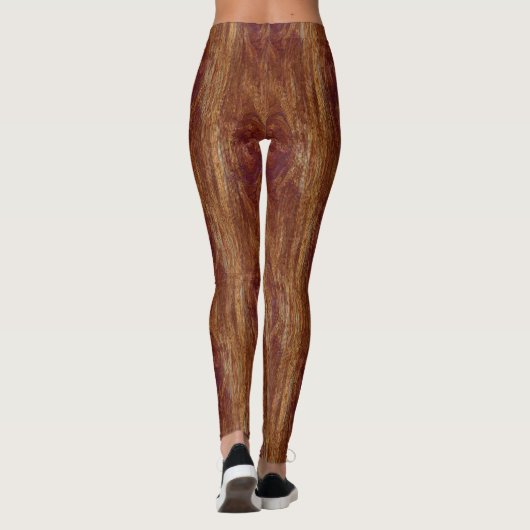 satijnhoutnerf leggings (Achterkant)