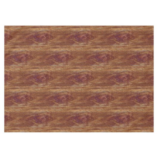 satijnhoutnerf tafelkleed (Voorkant (Horizontaal))