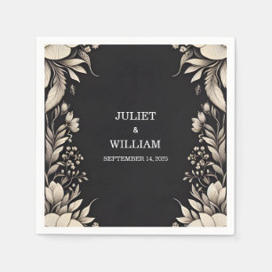 Satijnstof Fluweel Kant Linnen Papier Bruiloft Servet