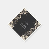 Satijnstof Fluweel Kant Linnen Papier Bruiloft Servet (Hoek)