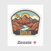 Satilla, Georgia Sticker (Vel)