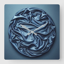 satin circle vierkante klok