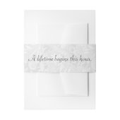 Satin Design met Weddenschap Uitnodigingen Wikkel (Voorkant Voorbeeld)