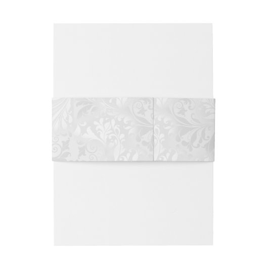 Satin Design met Weddenschap Uitnodigingen Wikkel (Achterkant Voorbeeld)