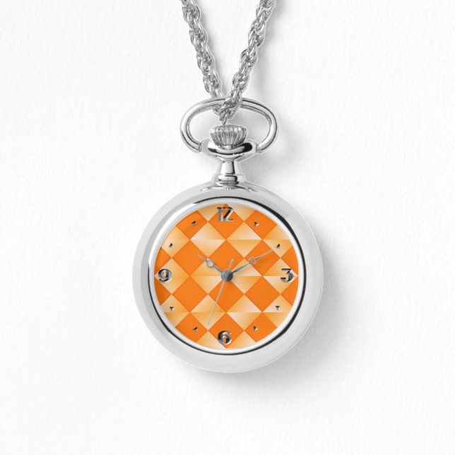 Satin Diamonds uit het midden van de eeuw - mandar Horloge (Voorkant)