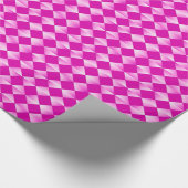 Satin Diamonds uit het midden van de eeuw - orchid Cadeaupapier (Hoek)