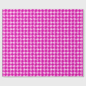 Satin Diamonds uit het midden van de eeuw - orchid Cadeaupapier (Vlak)
