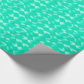 Satin Diamonds uit het midden van de eeuw - roodbl Cadeaupapier (Hoek)