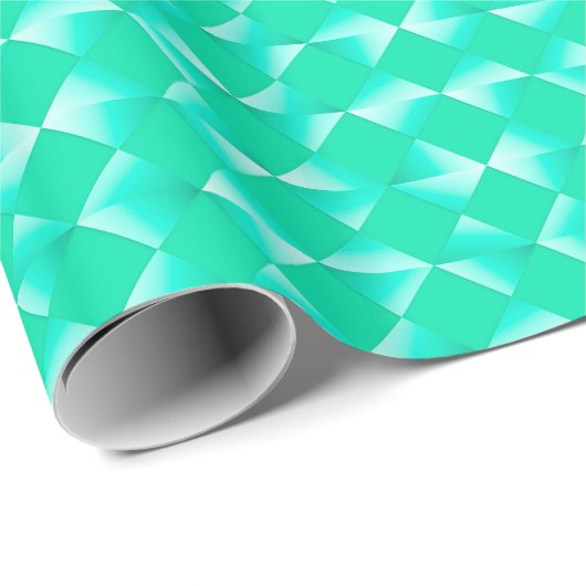 Satin Diamonds uit het midden van de eeuw - roodbl Cadeaupapier (Rol Hoek)