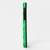Satin Diamonds uit het midden van de eeuw - smarag Case-Mate iPhone Case (Achterkant/links)