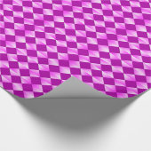 Satin Diamonds uit het midden van de eeuw - violet Cadeaupapier (Hoek)