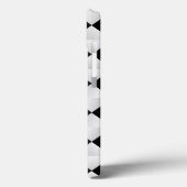 Satin Diamonds uit het midden van de eeuw - zwart- Case-Mate iPhone Case (Achterkant / Links)
