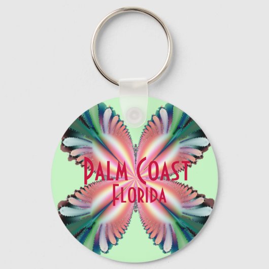 Satin Fleur, Palm Coast, Florida Sleutelhanger (Voorkant)