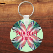 Satin Fleur, Palm Coast, Florida Sleutelhanger (Voorkant)