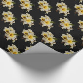 Satin Flowers Cadeaupapier (Hoek)