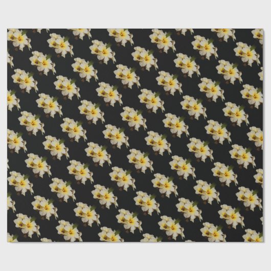 Satin Flowers Cadeaupapier (Vlak)