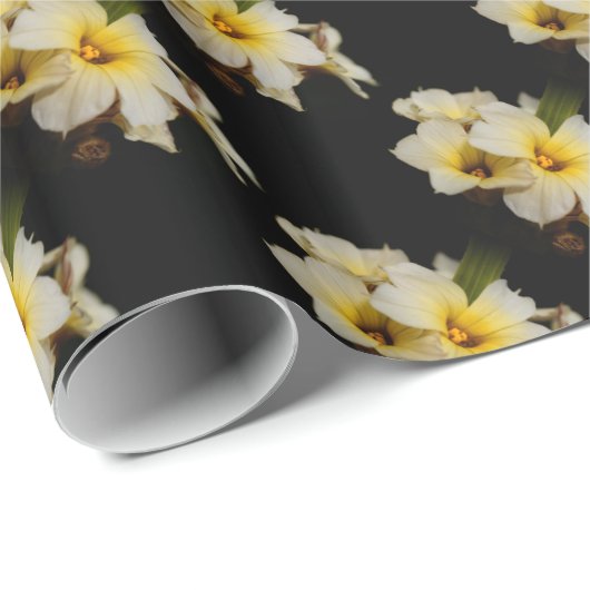Satin Flowers Cadeaupapier (Rol Hoek)