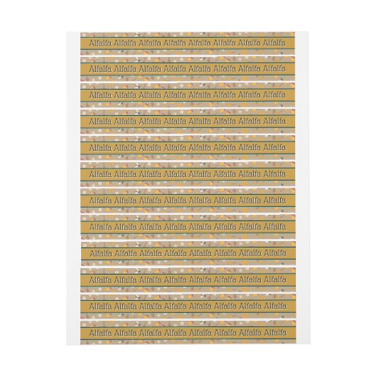 Satin Gold Honey Jar Security Label (Vel)