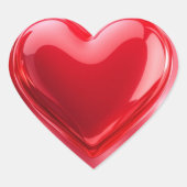 Satin Heart stickers (Voorkant)