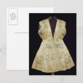 Satin Hunting Coat, geborduurd met Silks in Briefkaart (Voorkant / Achterkant)