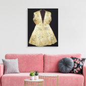 Satin Hunting Coat, geborduurd met Silks in Canvas Afdruk (Insitu (Woonkamer))