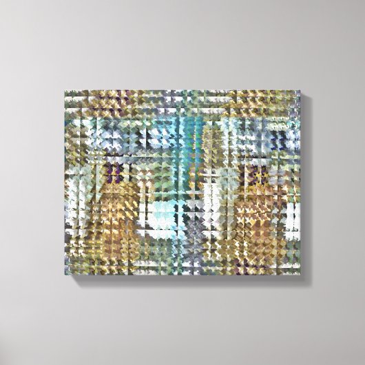 Satin Quilt Canvas Afdruk (Voorkant)