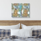 Satin Quilt Canvas Afdruk (Insitu (Slaapkamer))