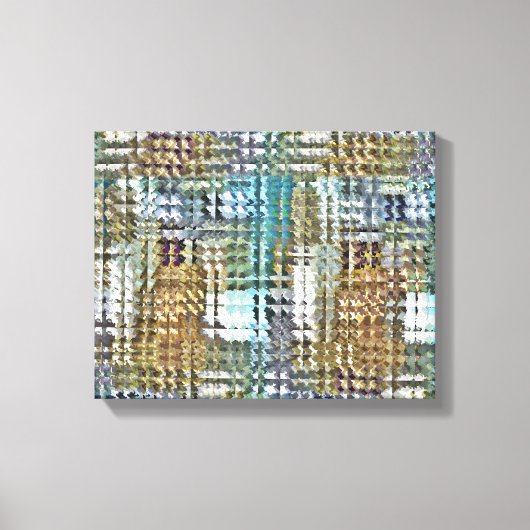 Satin Quilt Canvas Afdruk (Voorkant)