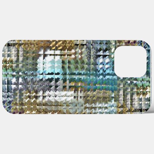Satin Quilt Case-Mate iPhone Case (Achterkant (horizontaal))