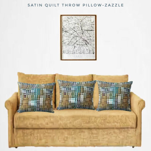 Satin Quilt Kussen (Creator heeft geüpload)