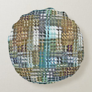 Satin Quilt Rond Kussen