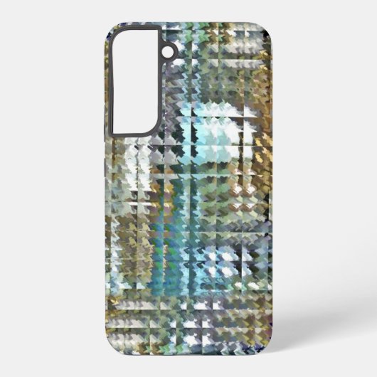 Satin Quilt Samsung Galaxy Hoesje (Achterkant)