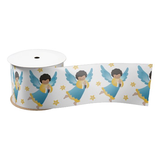 Satin Ribbon/Angel Satijnen Lint (Spoel)