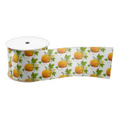 Satin Ribbon-Autumn Pumpkin Satijnen Lint (Spoel)