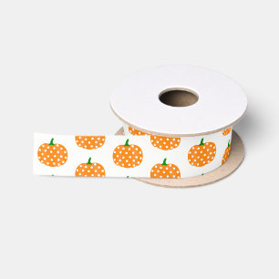 Satin Ribbon-Halloween Pumpkins Satijnen Lint