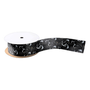 Satin Ribbon-Halloween vleermuizen Satijnen Lint